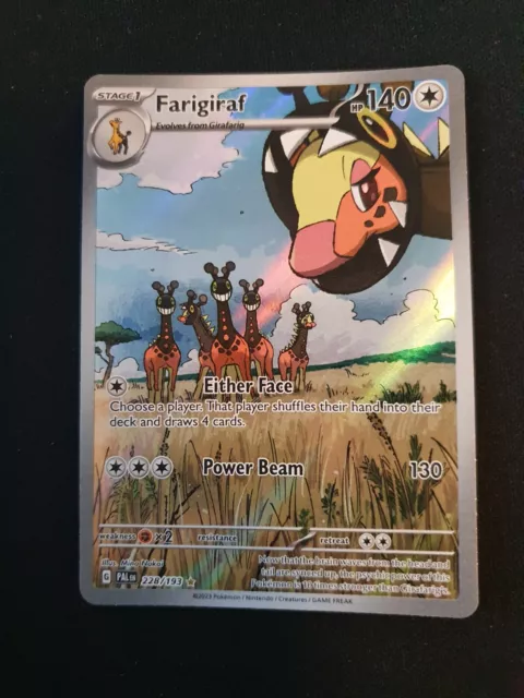 Farigiraf - 228/193 Paldea Evolved (Pokemon) Full Art Illustration Rare