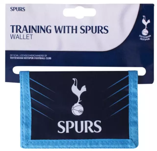 Tottenham Hotspur Fc Club Crest Pocket Money Wallet Coin & Credit Id Card Holder 2