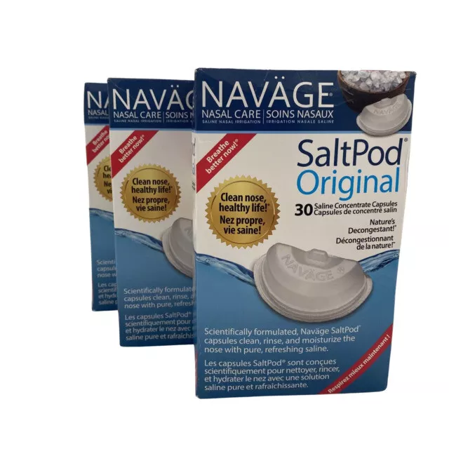 Navage RSI5 SaltPod 3 Saltpod 30 Capsules - ONE BOX