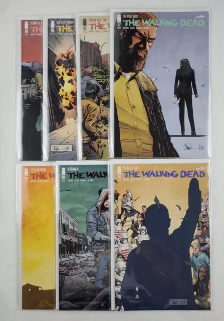 The Walking Dead #187-193 FINAL RUN! Lot Of 7 Image Comics