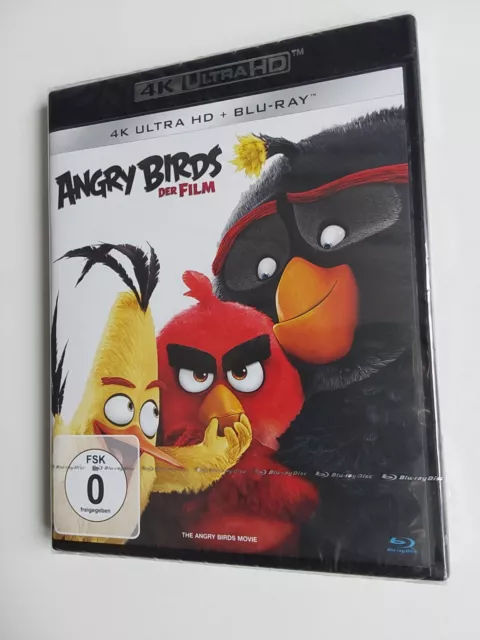 Angry Birds Der Film  4K ULTRA HD + Blu Ray Neu & Ovp