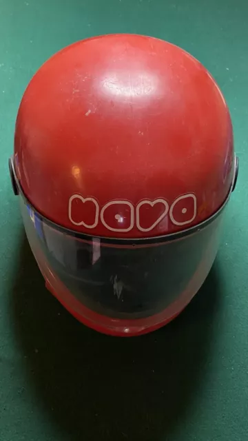 Casco Nava vintage auto/moto integralnava helmet d’epoca