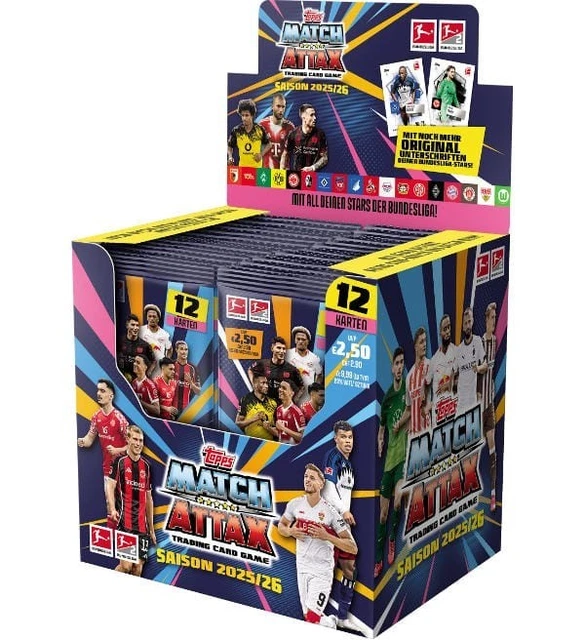 2025-26 Match Attax Bundesliga (Power Pack) DE | Fußball | Sport | OFCS - Ihr Fachgroßhändler für Spielwaren, Trading Cards, Actionfiguren und Zubehör