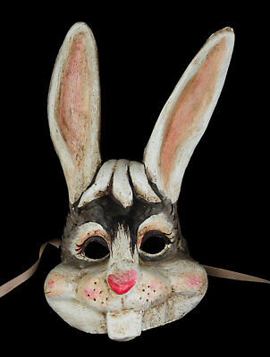 Mask from Venice Rabbit Hare IN Paper Mache Prestige Luxury 22283 X26