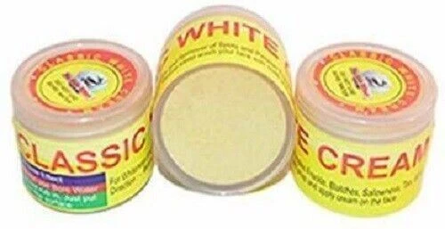 Crema blanca clásica clásica blanca amarilla (12 ml)