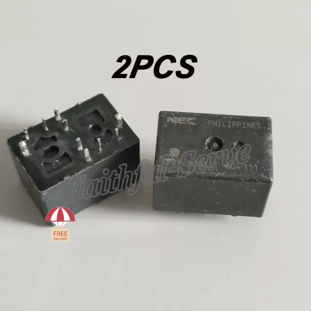 2PCS  Automotive Power Relay For NEC EP2F-B3G1ST EP2FB3G1ST 12VDC 30A 10-Pins