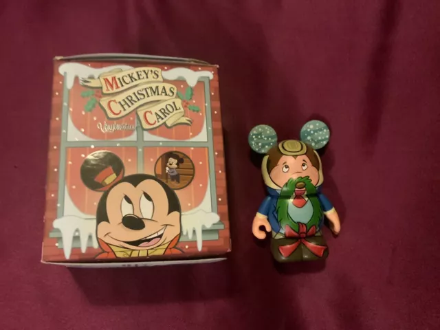Disney Vinylmation 3" Mickey's Christmas Carol Mole Collectible Vinyl Toy Figure