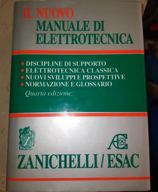 IL NUOVO MANUALE Di Elettrotecnica EUR 30,00 - PicClick IT