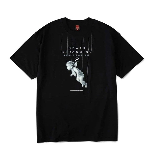 DEATH STRANDING 2 × Geeks Rule Silkscreen Printing T-Shirt $206.25