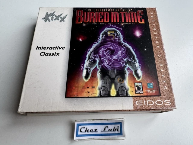 Jeu PC CD-ROM Buried In Time : The Journeyman Project 2 - Big Box Eidos - Version FR - Très Bon état