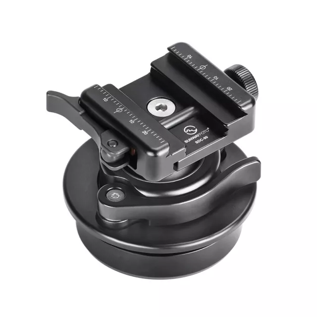 IB-40 Low Profile Inverted Ballhead with Picatinny/Nota Arca Swiss Adapter Clamp