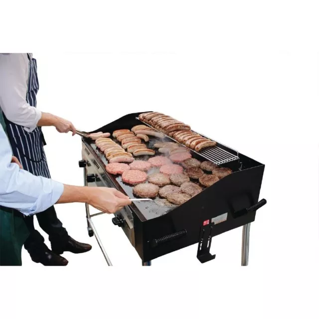 Gas Barbecue Griddle LPG 18kW 1146 x 580mm Cooking Area 3