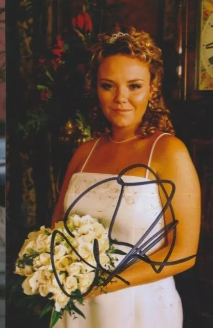 Charlie Brooks    **HAND SIGNED**  6x4 photo  ~  Eastenders  ~  AUTOGRAPHED