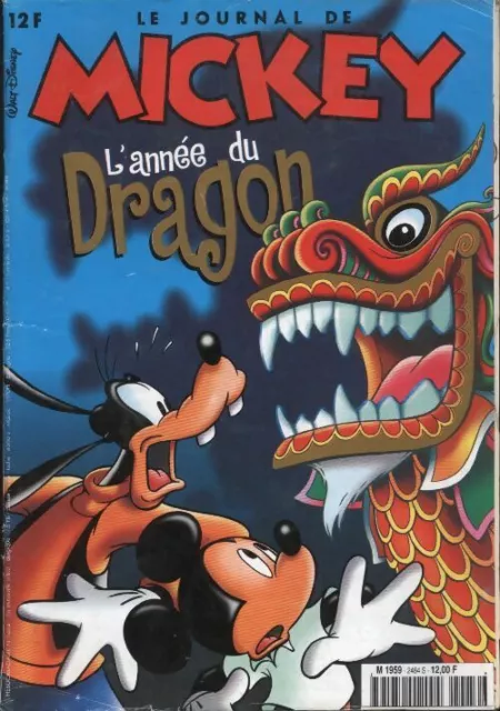 3269996 - Le journal de Mickey n°2484 : l'année du dragon - Collectif