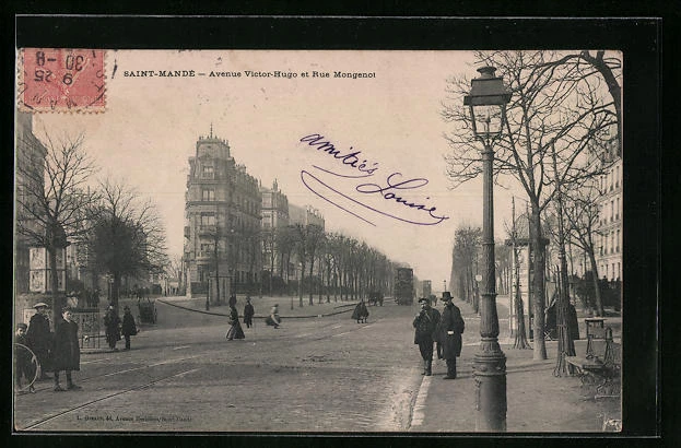 CPA Saint-Mandé, Avenue Victor-Hugo and Rue Mongenot