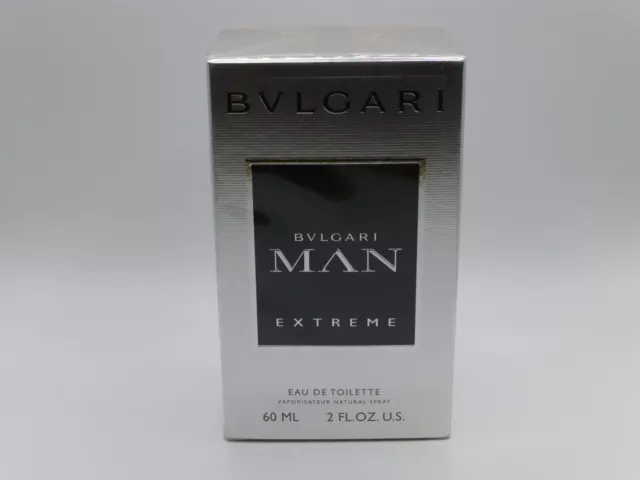 BVLGARI MAN EXTREME by Bvlgari Eau de Toilette Spray 60ml - New Sealed / Rare