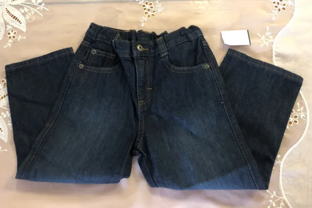 New Wrangler Kids 4T Children's Denim Jeans Dark  New With Tags  Relaxed Fit