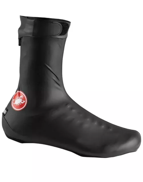 Castelli Pioggerella Cycling Bike Bycylce Shoe Covers - Black Size Medium