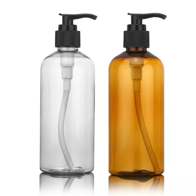 100/200/300ml Soap Dispenser Shampoo Empty Pump Bottles Lotion Bottle Container