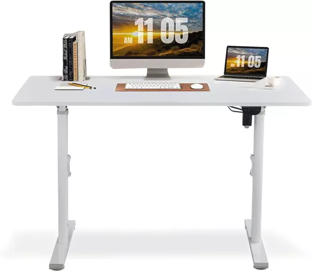 Electric Standing Computer Desk Adjustable Height Table Stand Home Office Desks