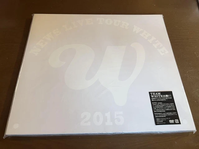 NEWS WHITE 初回DVD NEWS/NEWS LIVE TOUR 2015 WHITE〈初回盤・3枚組