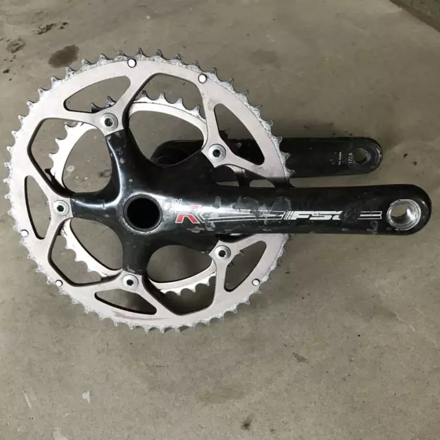 FSA SL Light Carbon 53/39 Crankset 130 BCD Hollow 172.5 Arms