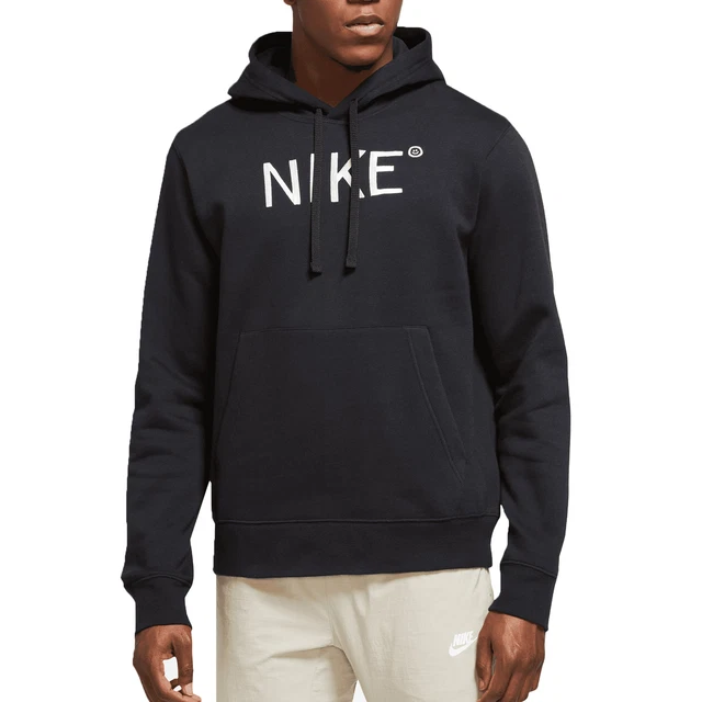 Nike Felpa da Uomo con Cappuccio Hbr Nera Taglia M Cod DQ4020-010