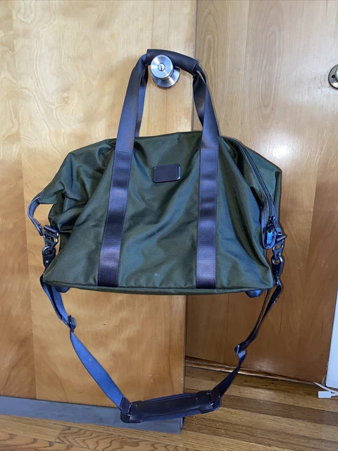 Tumi Alpha 2 Soft Travel Satchel bag olive green 221490L2