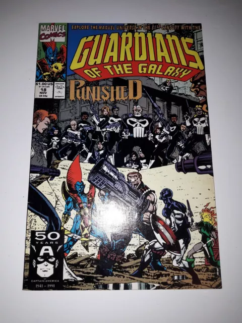 Guardians of the Galaxy (Vol 1) #18 Marvel Comics MODERN AGE Nov 1991