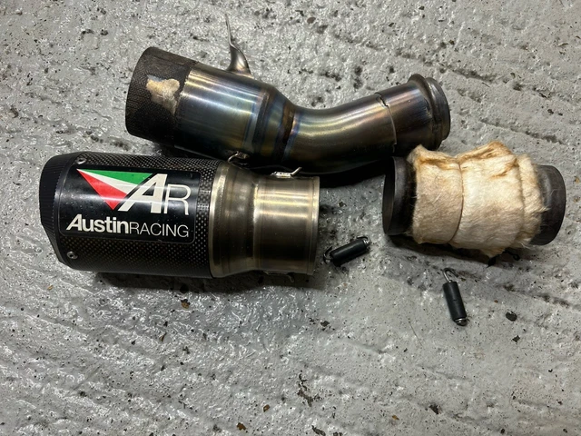 BRAND NEW AUSTIN Racing Exhaust End Can 60mm Inlet Zx10 R1