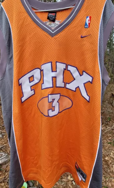 Phoenix Suns Champion NBA Jersey Basketball #3 Stephon Marbury Men Size L