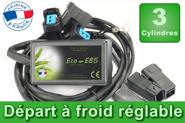 Boitier Conversion E85 - 3 cylindres Honda - Bioéthanol FlexFuel Kit Ethanol