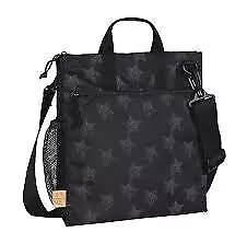 Lassig Casual Buggy Baby Diaper Bag Reflective Star, Designed for Moms, Black