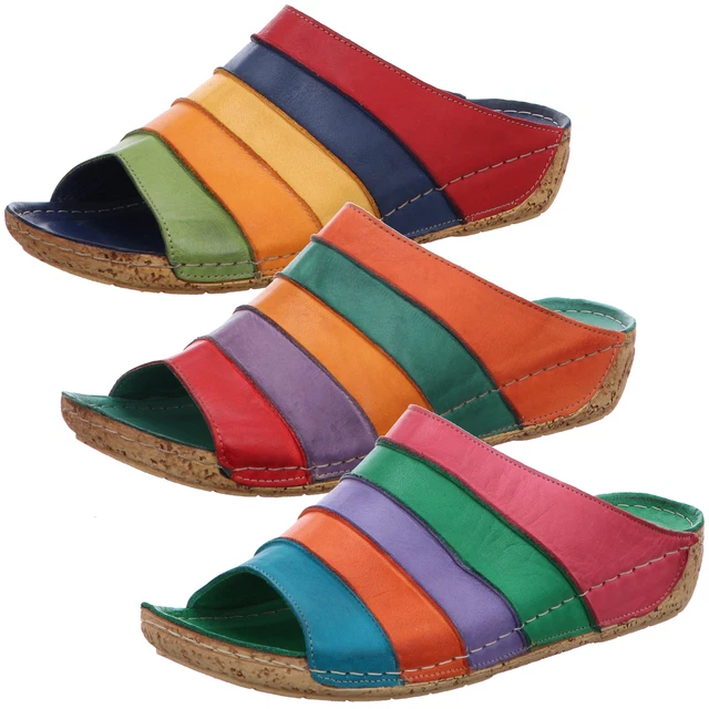Gemini Mules Femmes Sabots en Cuir 032084-02