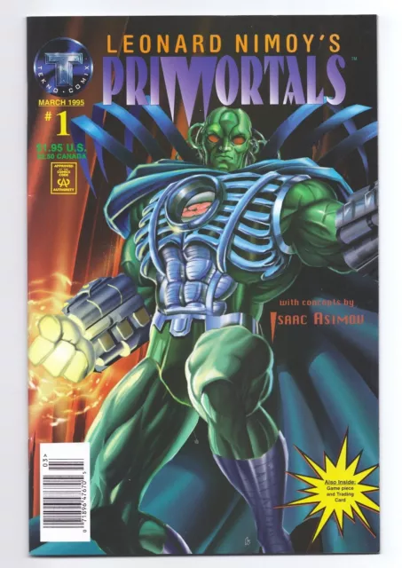 Leonard Nimoy's Primortals #1 Tekno Comix 1995 VF