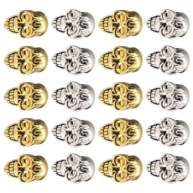 40 Pcs Charm-Anhänger Selber Machen Mit Totenkopf Charme Zubehör 2