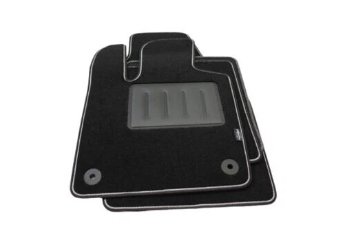 Matten Teppichboden Anti-rutsch Fiat 500e 2020- Limousine Cabrio, Modell 3+1 2