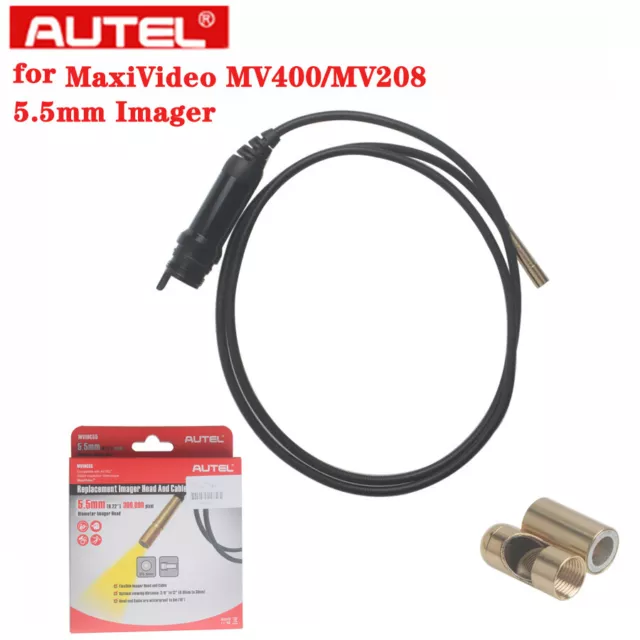 Autel MaxiVideo MV400/MV208 5.5MM Endoscope Inspection Scope Camera Diagnostic