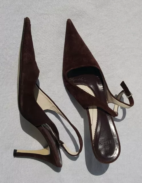 Eleganti scarpe da donna in vera pelle taglia 38 di Zara 3