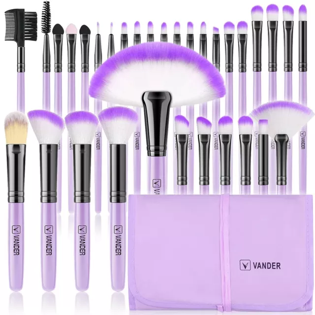 Make up Brushes Set VANDER Professional 32pcs Foundation Blending Cosmetic Brush