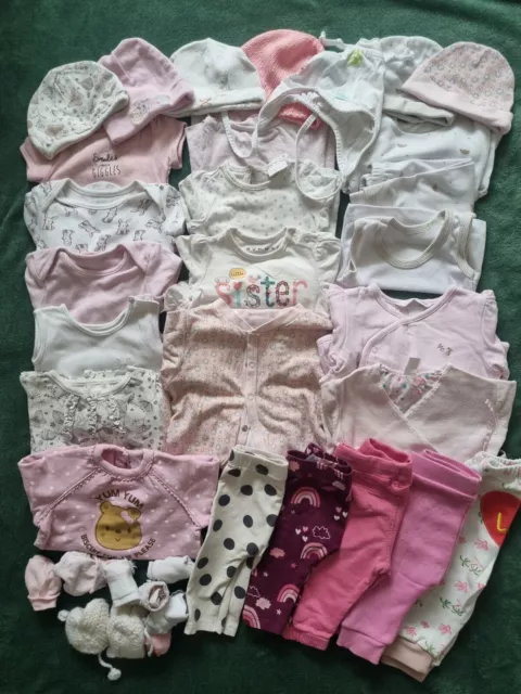 Baby bundle Set clothes Girl 0-3 months 35 pieces