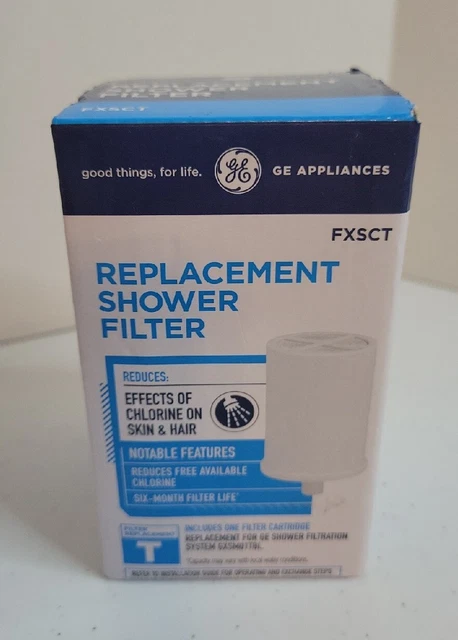 Cartucho de repuesto de filtro de ducha GE tipo T FXSCT para GXSM01TBL