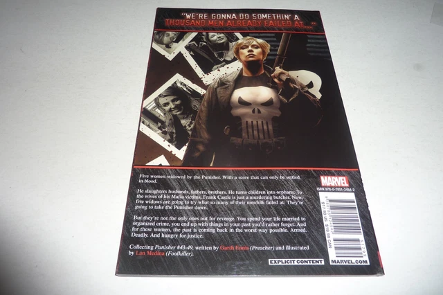THE PUNISHER Marvel MAX Vol. 8 WIDOWMAKER TPB 2008 3rd NM- Garth Ennis 3