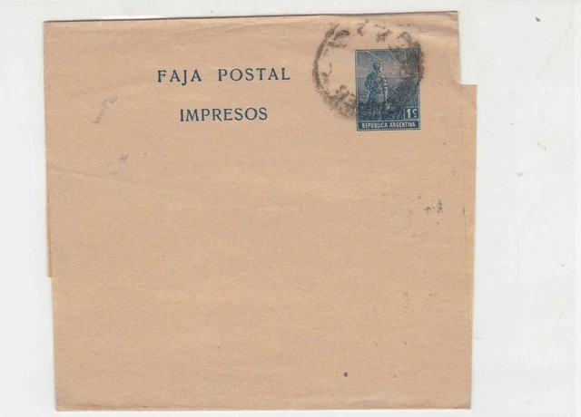 Argentina Vintage Newspaper stamps wrapper ref 21641