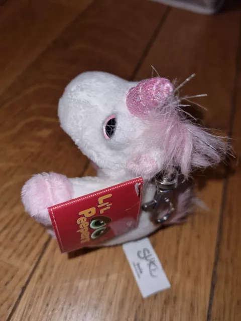 *Russ* Lil Peepers Suki Plüschtier Mumie & Baby Einhorn Teddy & Schlüsselanhänger Geschenk Brandneu Mit Etikett 3