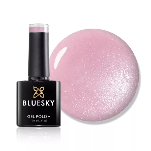 Bluesky Gel Polish 10Ml Grapefruit Sparkle - 80546 Uv Led Nail.