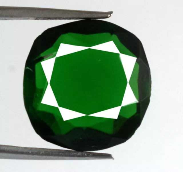 CUSHION MUZO COLOMBIAN Emerald 11 Ct Gemstone 15 x 14 mm Natural ...