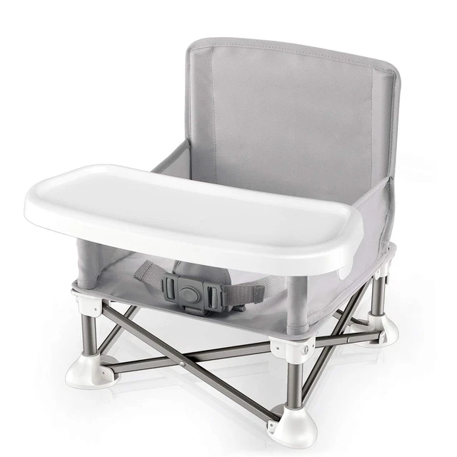 Baby Seat Booster -Space Saver Toddler Booster Seat - Portable Pop and Open Sit