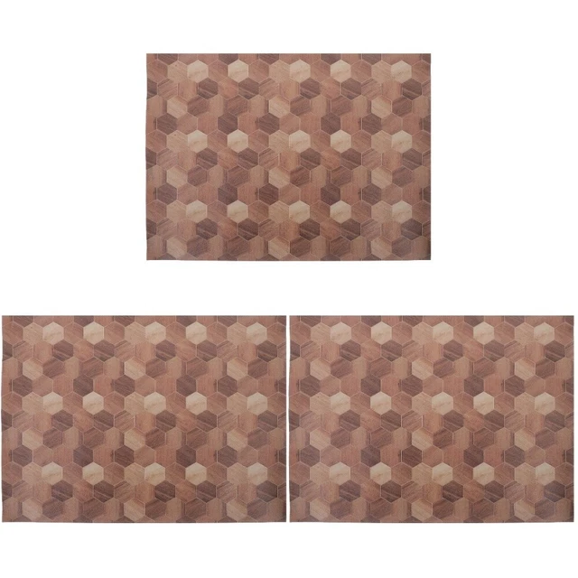 50 Pièces Plancher Miniature En Bambou - Parallélogrammes 3x1.5cm - Pour Maison De Poupée, Diorama, Jardin Miniature - 7