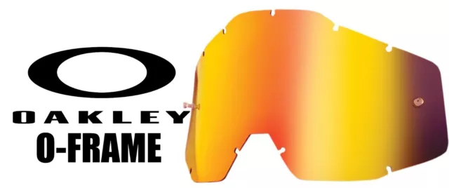 Goggle Shop Détachable Lentille Pour Oakley Oframe Lunettes Motocross Miroir